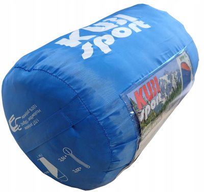 Вреќа за спиење Kubisport Pilot 1, 220x75 cm, летна, сина