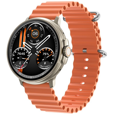 Smartwatch Rubicon RNCF15, Bluetooth Call, karikim wireless, portokalli