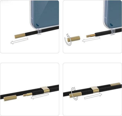 Mbulesë Tech-Protect Premium, MagSafe, me rrip, për iPhone 15, e zezë