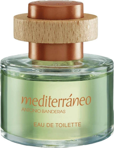 Ujë tualeti Antonio Banderas Mediterráneo për meshkuj, 50ml, aromë e freskët