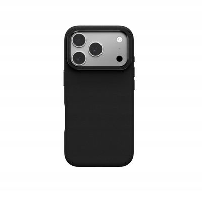 Mbrojtëse telefoni AmazingThing Glamour për iPhone 17 Pro Max, lëkurë PU, me këmbëz mbajtëse, e zezë