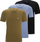 Set bluza për meshkuj Hugo Boss, 3 copë, e zezë/kaltër/kaftë