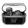 Kufje pa kabllo TOZO T18 Crystal Buds, Bluetooth, IPX8, të zeza