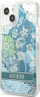 Husë telefoni Guess GUHCP13MLFLSN për iPhone 13, Flower Liquid Glitter, e gjelbër