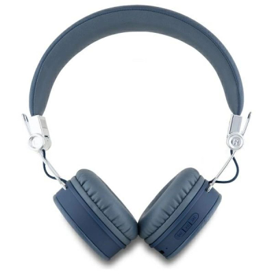 Kufje wireless Guess GUBH70PGTSPSB, Bluetooth 5.3, ENC, blu