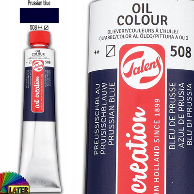 Bojë vaji Talens Art Creation, 200ml, 508 Prussian Blue, blu