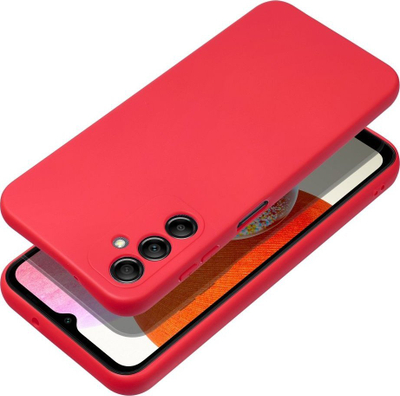 Mbrojtëse silikoni Samsung Galaxy A14 5G, soft case, e kuqe