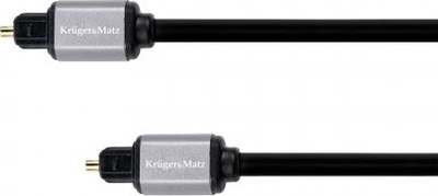 Kabllo optike Kruger&amp;Matz BASIC KM1221, 1.5 m, digjitale, e zezë
