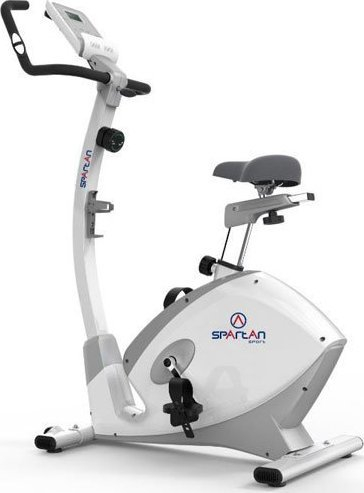 Biçikletë stacionare Spartan Magnetic 50, sistem magnetik, 8 nivele rezistence, argjend