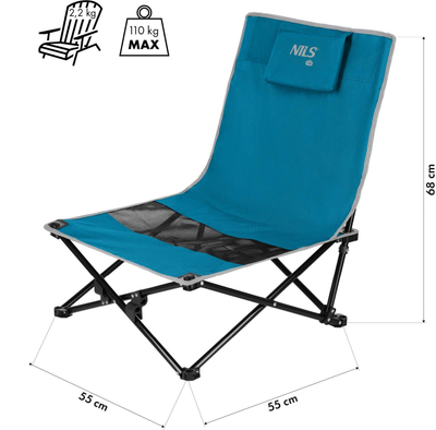 Karrige kampingu NC3306 Ultralight, çelik, palosëse, blu
