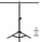 Stativ fotografik Puluz PU3054B, set për sfond 67cm, metal, i zi