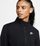 Bluza Nike Sportswear Club Fleece për goca, quarter zip, madhësia XS, e zezë