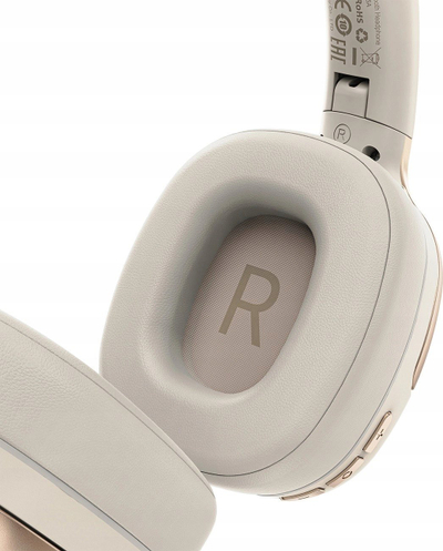Kufje Bluetooth AceFast H2, ANC, Bluetooth 5.3, të bardha