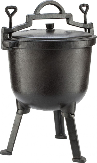 Tenxhere gize për zgarë KingHoff KH 2242, 7L, me kapak, me këmbë