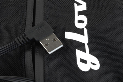 Jeletkë e ngrohur Glovii GV1U, termoaktive, me USB, e zezë