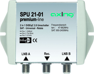 Axing DiSEqC V2.0 Switch SPU21-02