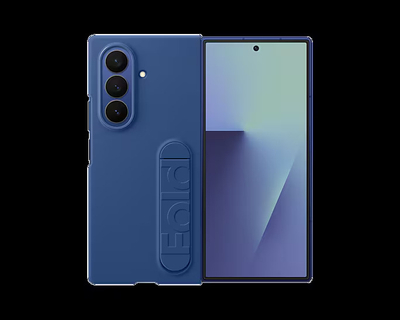 Mbështjellës silikon për Samsung Galaxy Z Fold 7, i kaltër