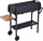 Grill me qymyr Dm_Grill GR-017, me raft, me rrota, i zi