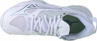 Këpucë për në palestër për goca Mizuno Wave Mirage 5, hendboll, të bardha