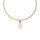 Pendant për varëse/ byzylykë Daniel Wellington DW00401466, i artë rozë/ i bardhë