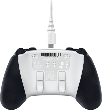 Kontroller Razer Wolverine V2 Pro, wireless / me kabllo, i bardhë