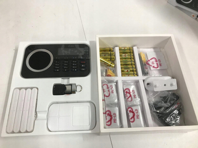 Sistem alarmi sigurie Olympia Protect 9761, me sensor për derë e dritare, me sensor lëvizjeje PIR, i bardhë