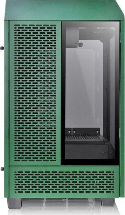 Kasë kompjuteri Thermaltake The Tower 100 Mini CA-1R3-00SCWN-00), me panel prej qelqi, e gjelbër