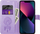 Футрола телефон Mezzo Book Dreamcatcher за Samsung Galaxy A54 5G, магнетна, со џебови, виолетова