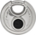 Dryn sigurie ABUS Diskus Plus 20/70, çelik inox, 70mm, argjendtë