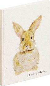 Fletore PAGNA Notebook Rabbit, A5, 128 faqe, vija me pika