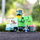 Set lodrash TM Toys Bluey Garbage Truck, kamion plehrash me figura, jeshil
