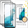 Set xhamash mbrojtës Wozinsky për Samsung Galaxy A33 5G, 2x Full Glue, Case Friendly, i zi