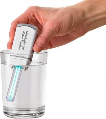 Sterilizues uji Katadyn Steripen Ultralight, UV, me bateri të rikarikueshme, i bardhë