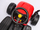 Traktor elektrik për lojë BBH-030, 88x51x35cm, me rimorkio, i kuq