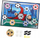 Loja e shkathtësisë Artyk Soccer Game, panel me objektiv me vrima, top futbolli, me ngjyra të ndryshme