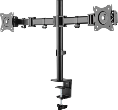 Mbajtëse tavoline për monitor InLine 23104C, gjer në 27", VESA 100x100, e zezë