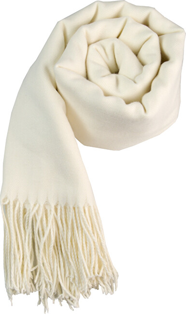 Shall Karpet Pashmina 445010.3-19, i bardhë