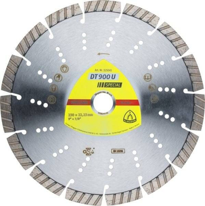 Disk prerës me diamant Klingspor 325045, 230mm, segment, i verdhë