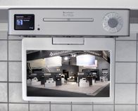 Qendër multimediale kuzhine Soundmaster EliteLine KTD1020SI, ekran 10", radio DAB FM, Bluetooth, argjendtë