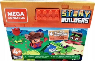 Set ndërtimi Mega Construx Story Builders Pirate and Crocodile, 70 copa, 4+