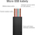 Kabull USB në Micro USB Avacom MIC-120K, 120cm, i zi