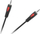 Kabllo audio Campari Jack 3.5mm në Jack 3.5mm, 1.8m, e zezë