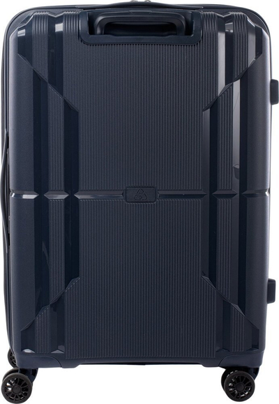 Куфер Iguana Sydney 60, 60L, цврста обвивка PP, сив