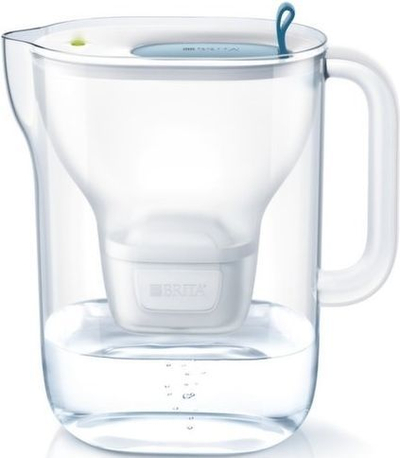 Ibrik me filtër Brita Style XL, 3.6 l, i kaltër