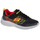 Детски патики Skechers Microspec Texlor Jr 403770L-BKRD, леплива лента, гумен ѓон, црни