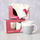 Filxhan qeramike Jumbo Christmas Motif Hoho, 600ml, gri