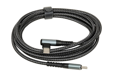 Kabllo iBOX IKUTC100, USB-C, 100W, 2m, e zezë
