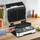 Pjata waffle Tefal XA730810 OptiGrill, pajisje belge, jo-ngjitëse, e zezë