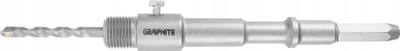 Adapter për sharrë rrethore GRAPHITE 55H330, HEX M22, 200mm, gri