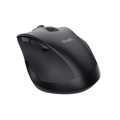 Mi pa kabllo Trust Fyda Office, RF dhe Bluetooth, 2400 DPI, i zi
